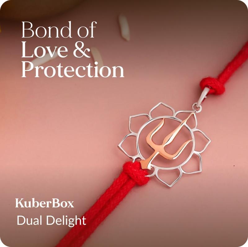 Bond of Love and Protection - KuberBox Dual Delight Rakhi