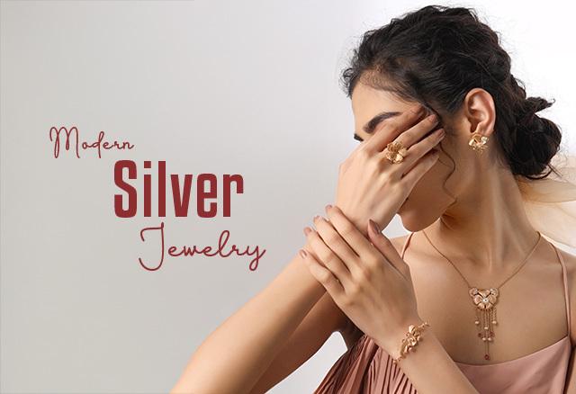 Modern Silver Jewelry