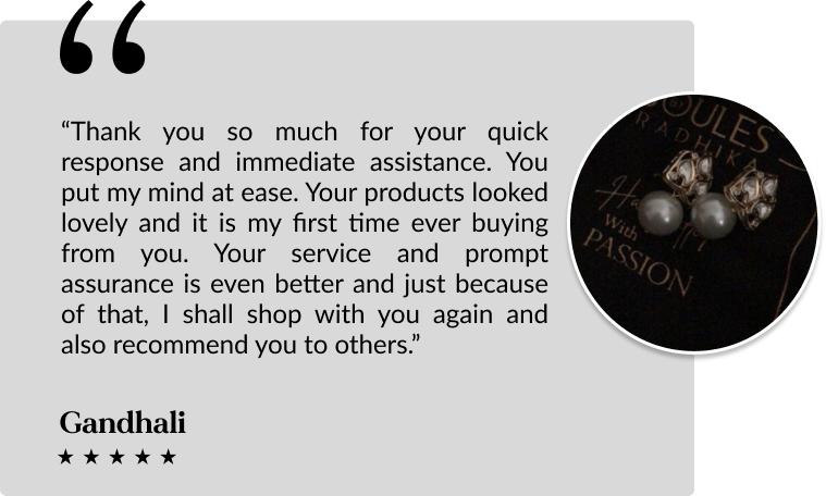 Testimonial from Gandhali