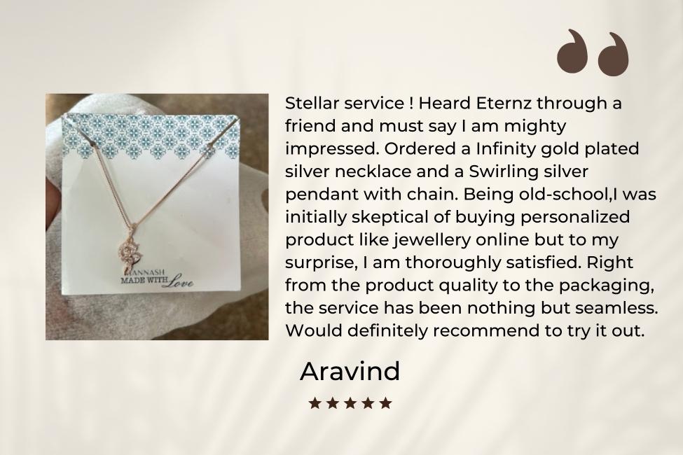 Testimonial from Aravind